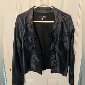 Kut from the Kloth cropped black jacket size large